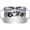 10 oz. White Stainless Steel Coffee Mug Thumbnail