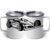 10 oz. White Stainless Steel Coffee Mug Thumbnail