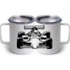 10 oz. White Stainless Steel Coffee Mug Thumbnail
