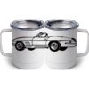 10 oz. White Stainless Steel Coffee Mug Thumbnail