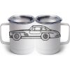 10 oz. White Stainless Steel Coffee Mug Thumbnail