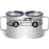 10 oz. White Stainless Steel Coffee Mug Thumbnail