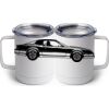 10 oz. White Stainless Steel Coffee Mug Thumbnail