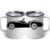 10 oz. White Stainless Steel Coffee Mug Thumbnail