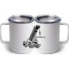 10 oz. White Stainless Steel Coffee Mug Thumbnail