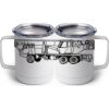 10 oz. White Stainless Steel Coffee Mug Thumbnail