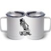10 oz. White Stainless Steel Coffee Mug Thumbnail