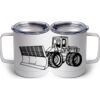 10 oz. White Stainless Steel Coffee Mug Thumbnail