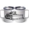 10 oz. White Stainless Steel Coffee Mug Thumbnail