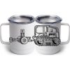 10 oz. White Stainless Steel Coffee Mug Thumbnail