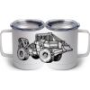 10 oz. White Stainless Steel Coffee Mug Thumbnail