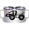 10 oz. White Stainless Steel Coffee Mug Thumbnail