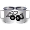 10 oz. White Stainless Steel Coffee Mug Thumbnail