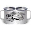 10 oz. White Stainless Steel Coffee Mug Thumbnail