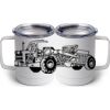 10 oz. White Stainless Steel Coffee Mug Thumbnail