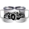 10 oz. White Stainless Steel Coffee Mug Thumbnail
