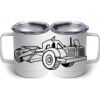 10 oz. White Stainless Steel Coffee Mug Thumbnail