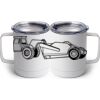 10 oz. White Stainless Steel Coffee Mug Thumbnail