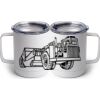 10 oz. White Stainless Steel Coffee Mug Thumbnail