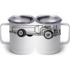 10 oz. White Stainless Steel Coffee Mug Thumbnail