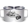 10 oz. White Stainless Steel Coffee Mug Thumbnail