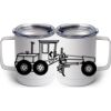 10 oz. White Stainless Steel Coffee Mug Thumbnail