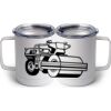 10 oz. White Stainless Steel Coffee Mug Thumbnail