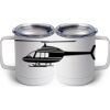 10 oz. White Stainless Steel Coffee Mug Thumbnail