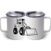 10 oz. White Stainless Steel Coffee Mug Thumbnail