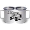 10 oz. White Stainless Steel Coffee Mug Thumbnail