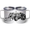 10 oz. White Stainless Steel Coffee Mug Thumbnail