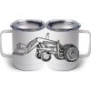 10 oz. White Stainless Steel Coffee Mug Thumbnail