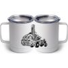 10 oz. White Stainless Steel Coffee Mug Thumbnail