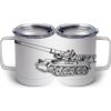 10 oz. White Stainless Steel Coffee Mug Thumbnail