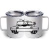 10 oz. White Stainless Steel Coffee Mug Thumbnail
