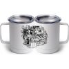 10 oz. White Stainless Steel Coffee Mug Thumbnail