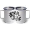 10 oz. White Stainless Steel Coffee Mug Thumbnail