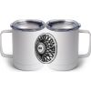 10 oz. White Stainless Steel Coffee Mug Thumbnail