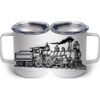 10 oz. White Stainless Steel Coffee Mug Thumbnail