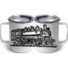 10 oz. White Stainless Steel Coffee Mug Thumbnail