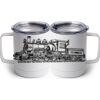 10 oz. White Stainless Steel Coffee Mug Thumbnail