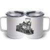 10 oz. White Stainless Steel Coffee Mug Thumbnail