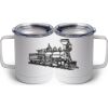 10 oz. White Stainless Steel Coffee Mug Thumbnail