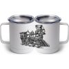 10 oz. White Stainless Steel Coffee Mug Thumbnail