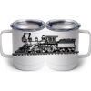 10 oz. White Stainless Steel Coffee Mug Thumbnail