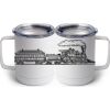 10 oz. White Stainless Steel Coffee Mug Thumbnail