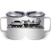 10 oz. White Stainless Steel Coffee Mug Thumbnail