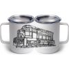 10 oz. White Stainless Steel Coffee Mug Thumbnail