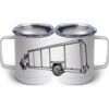 10 oz. White Stainless Steel Coffee Mug Thumbnail