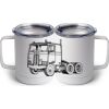 10 oz. White Stainless Steel Coffee Mug Thumbnail